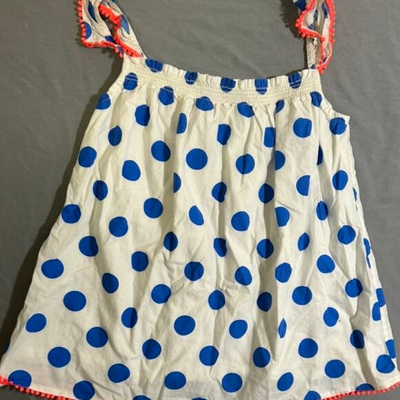 Mini Biden Girls Size 7-8 Polkadot Tank Top - Picture 3 of 6